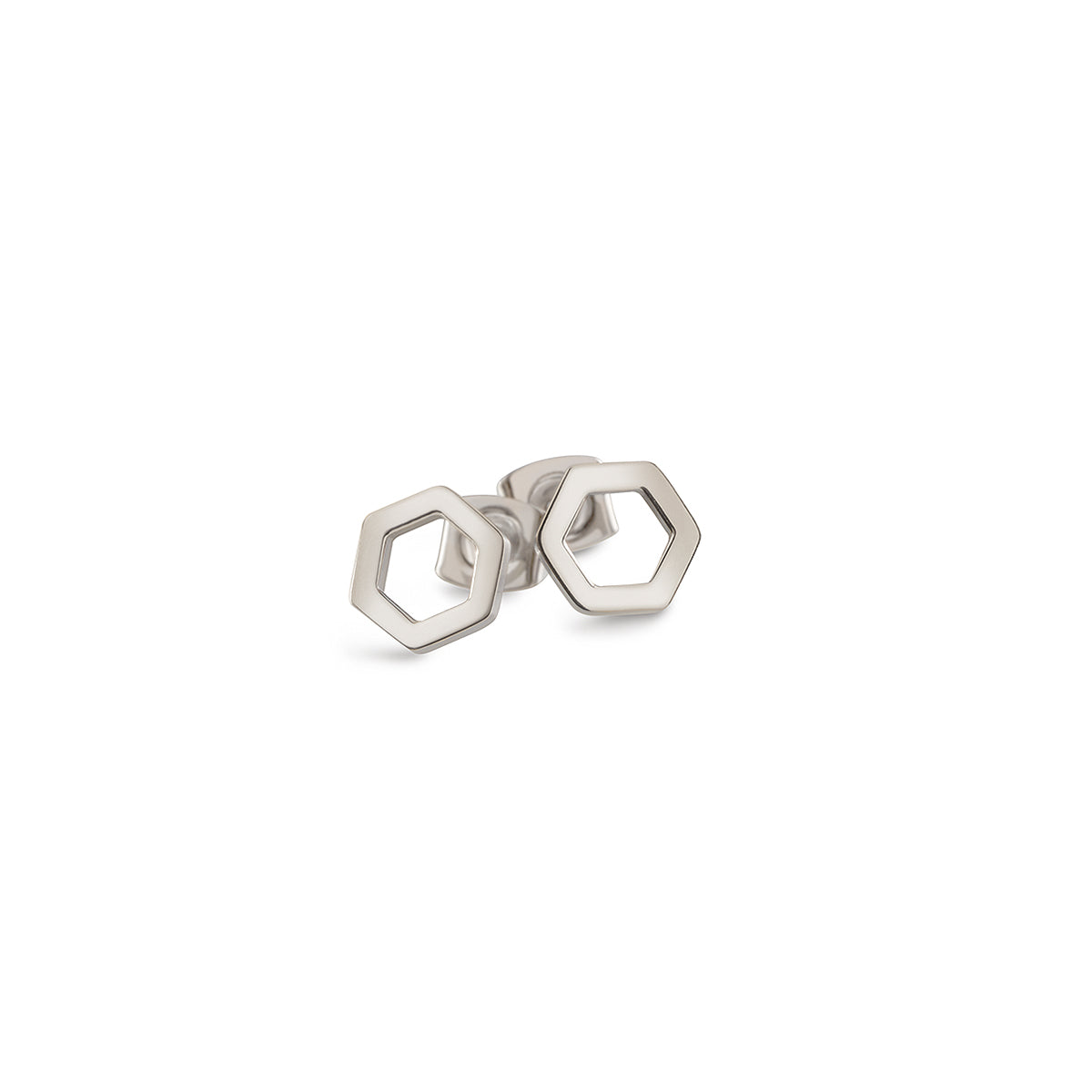 boccia-titanium-05027-01-ohrstecker-sechseck-8-mm-poliert image 2