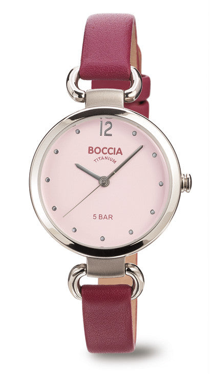 boccia-3232-02-damen-titan-uhr-rosa-leder-31-mm image 3