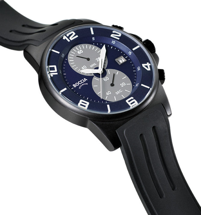 boccia-id-titanium-3777-13-herren-chronograph-45-mm-kautschuk image 3