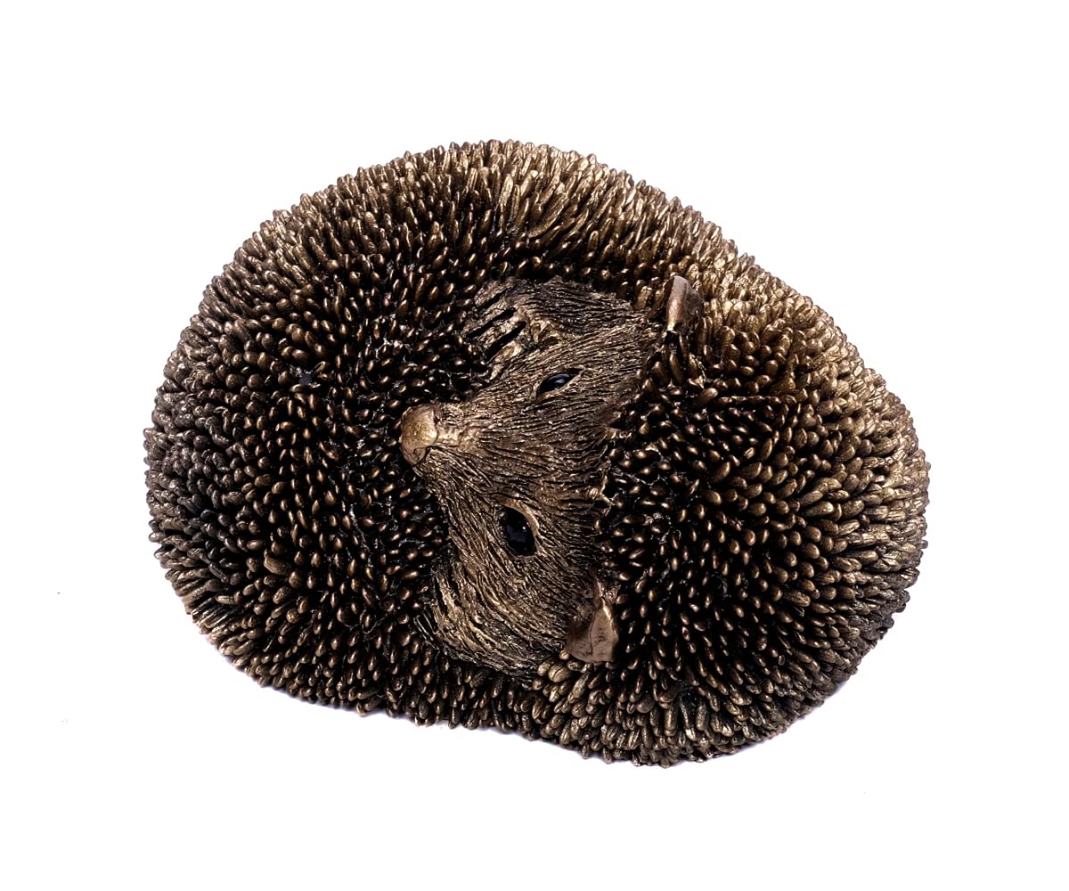 brillibrum-igel-deko-figur-aus-kunstharz-bronze-eingerollt-11-x-8-5-x-6-5-cm image 2