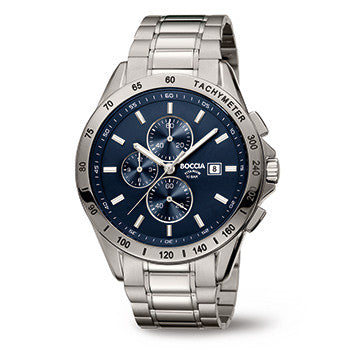 boccia-3751-01-titanium-herren-chronograph-blau-43-mm image 1