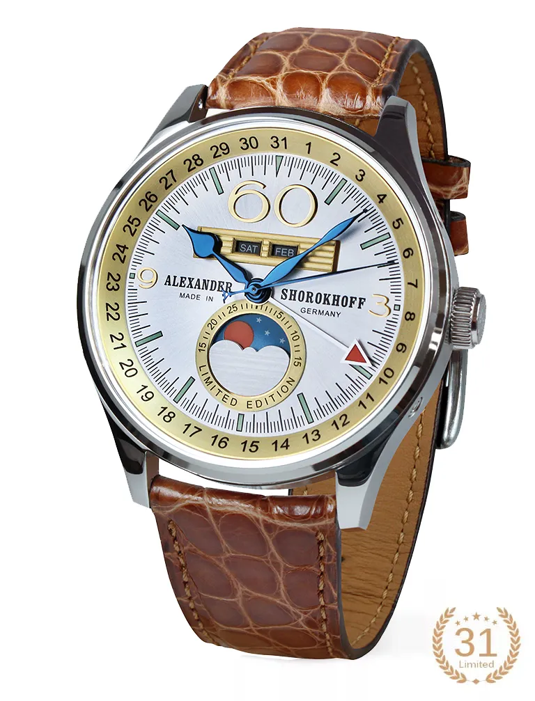 alexander-shorokhoff-vollkalender-merkur-2-herrenuhr image 1