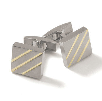boccia-0602-06-titan-manschettenkn-pfe-gold-diagonal-15-mm image 1