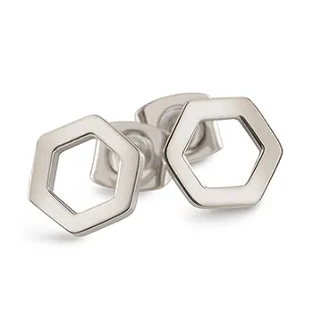 boccia-titanium-05027-01-ohrstecker-sechseck-8-mm-poliert image 1