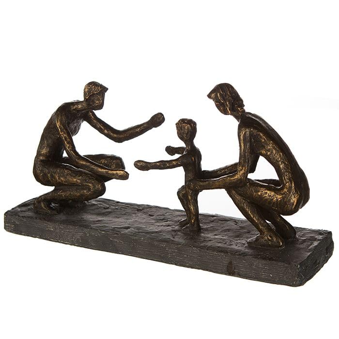 brillibrum-familie-skulptur-erste-schritte-polyresin-34-cm image 4