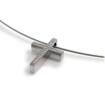 boccia-0713-02-titan-kreuz-anh-nger-geb-rstet-mit-19-diamanten-0-10-ct image 1