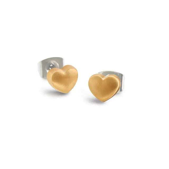 boccia-05056-02-titan-ohrstecker-herz-gold-matt-7x6mm image 1