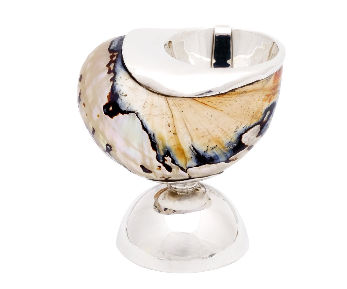 brillibrum-luxus-kaviarschale-schnecke-mit-925-sterlingsilber-perlmutt image 4
