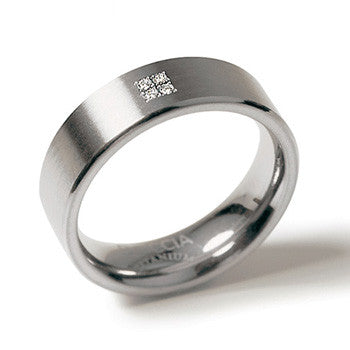boccia-0101-12-titanring-6mm-mit-4-diamanten-0-02ct image 1