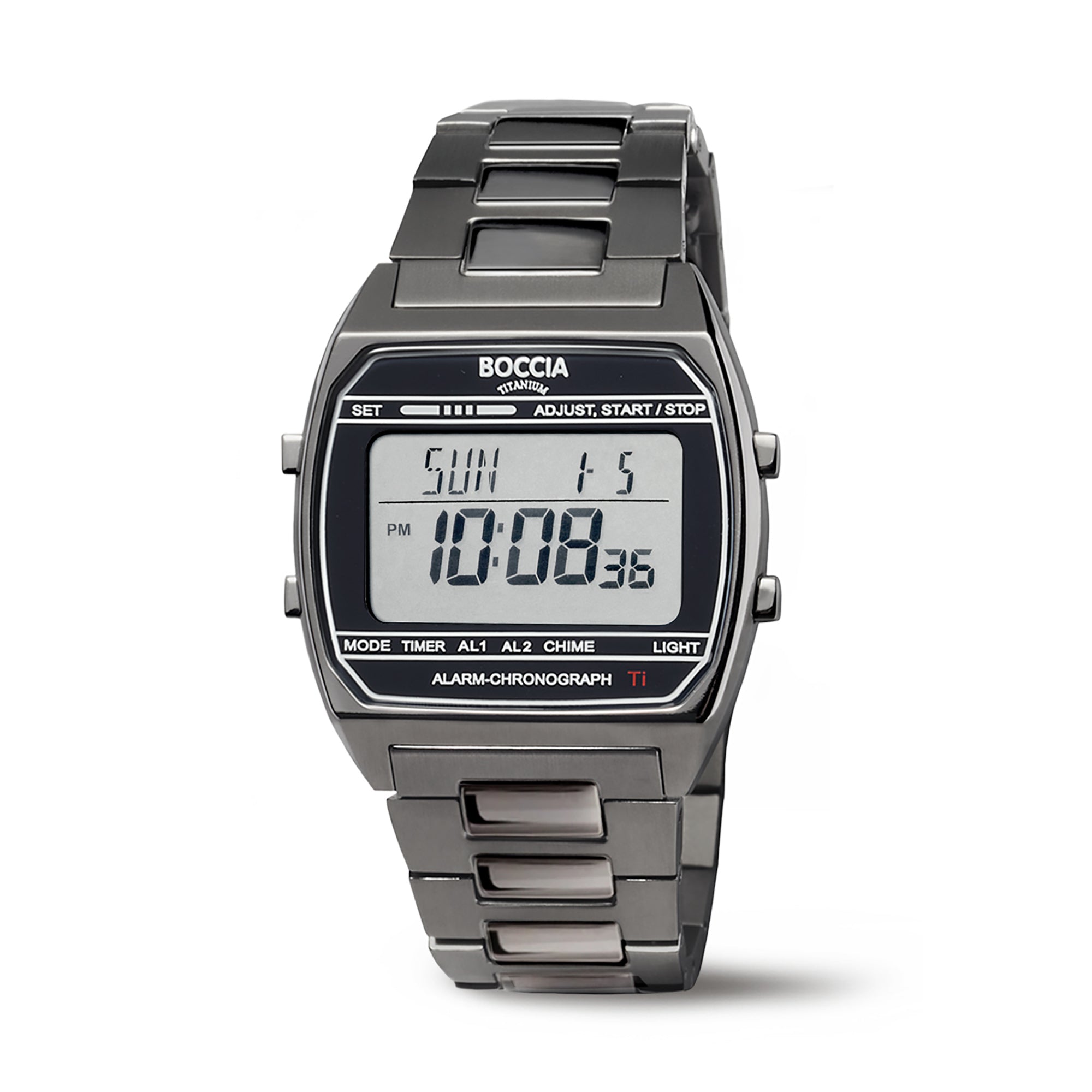 boccia-3738-07-titanium-digitaluhr-schwarz-unisex image 1