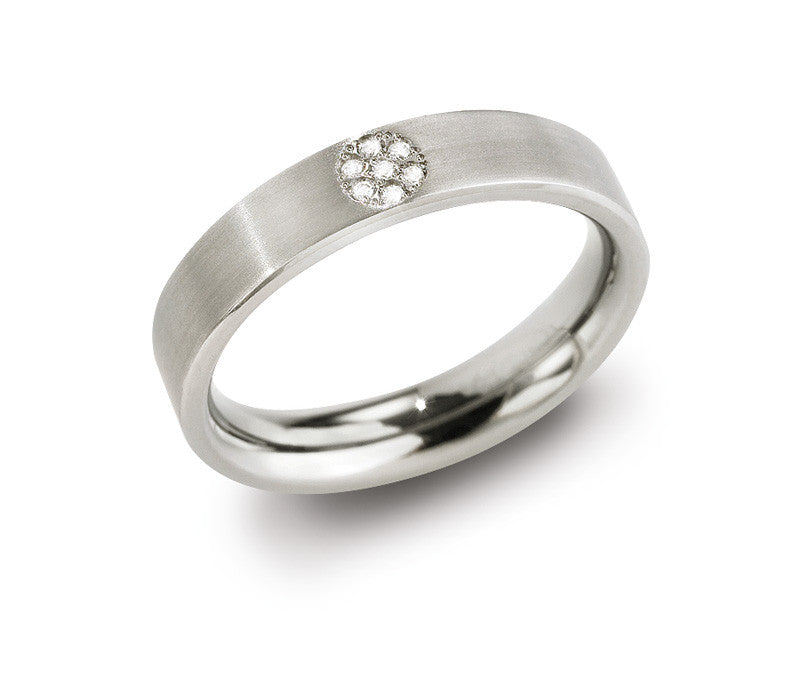 boccia-0121-05-titanium-ring-4-5-mm-mit-7-diamanten-0-035-ct image 2
