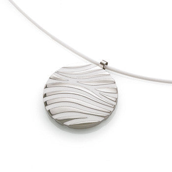 boccia-0769-02-titan-anh-nger-zebra-kreis-39mm-mit-wei-er-keramik image 1