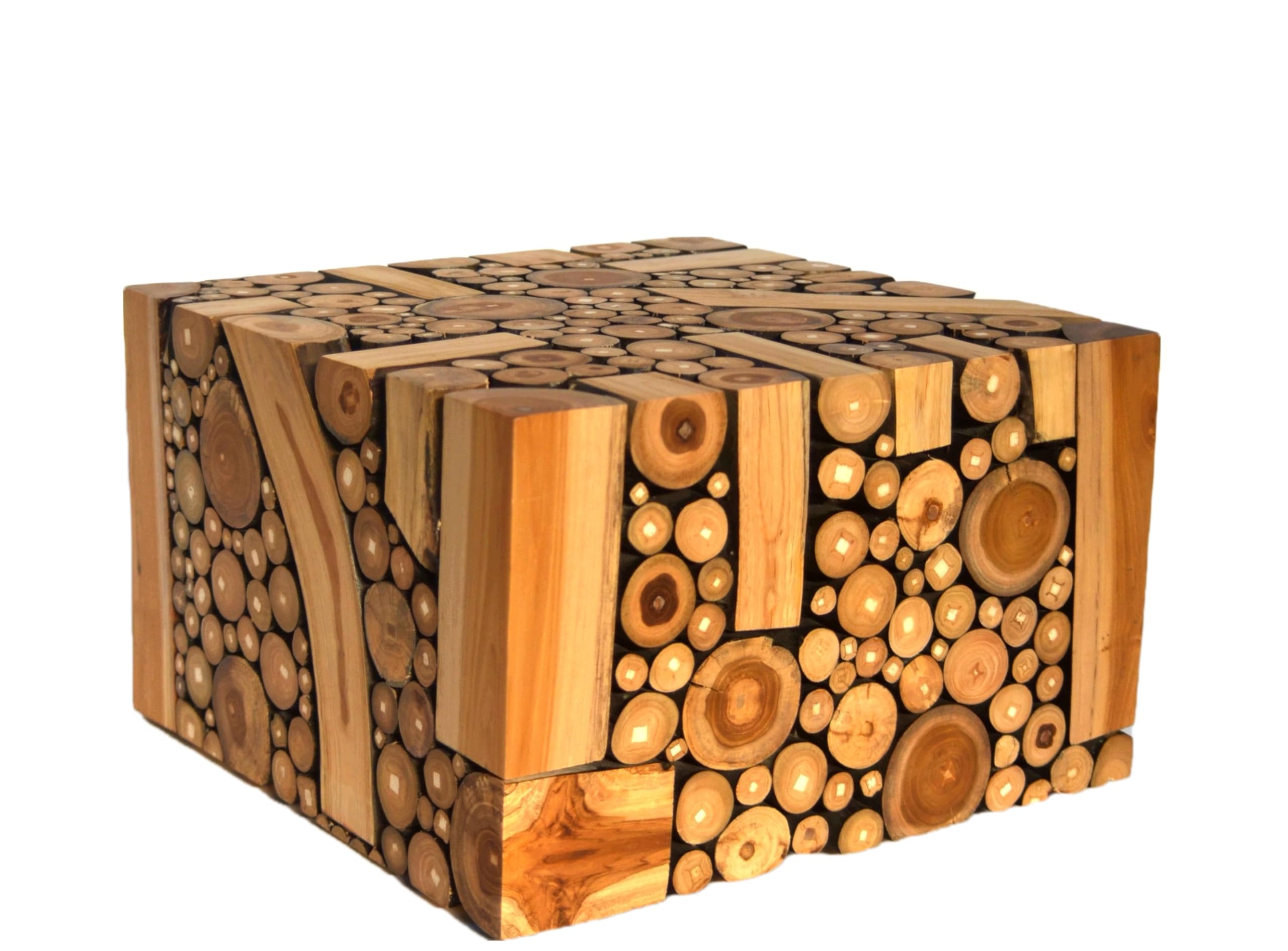 brillibrum-teakholzhocker-25x30x30-cm-massiver-sitz-beistelltisch-teak-wood-stoo image 1