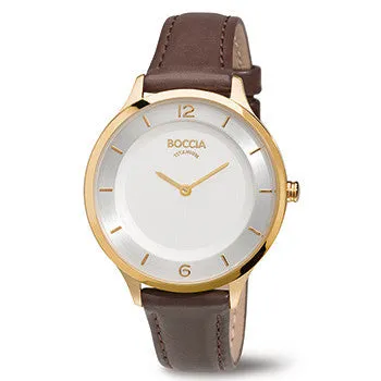 boccia-titanium-damenuhr-3249-04-gold-leder-37-mm image 1