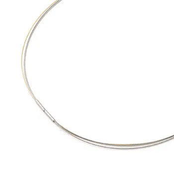 boccia-0804-02-titanium-kette-bicolor-3-reihige-stahl-halskette image 1