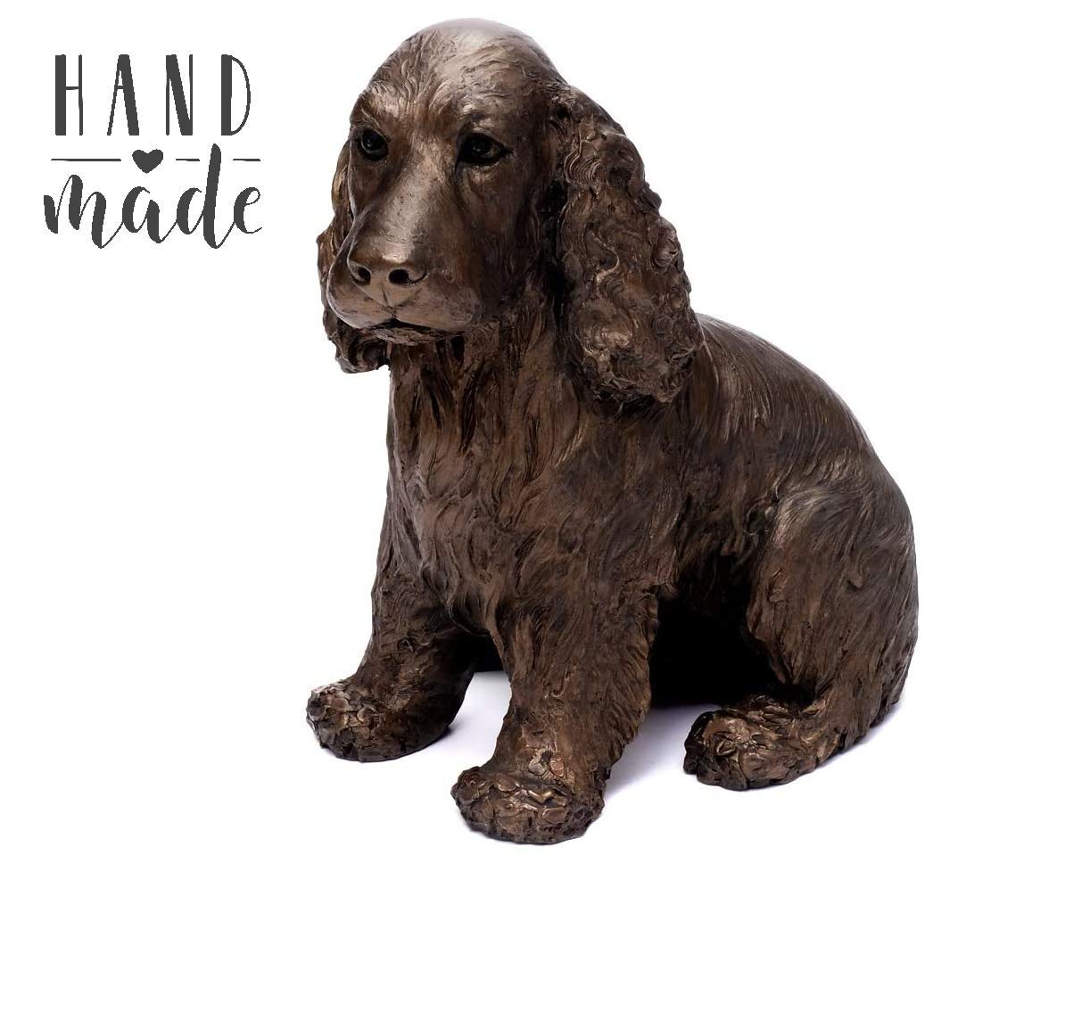brillibrum-dekofigur-hund-cocker-spaniel-gro-handmade-kunstharz-bronze-29-cm image 6