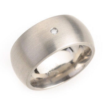 boccia-0103-03-titan-ring-10-mm-mit-0-03ct-diamant image 1