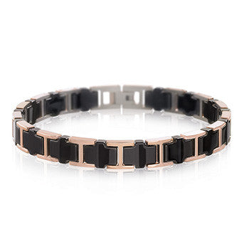 boccia-0388-04-titanium-armband-schwarz-keramik-ros-gold-8-mm image 1