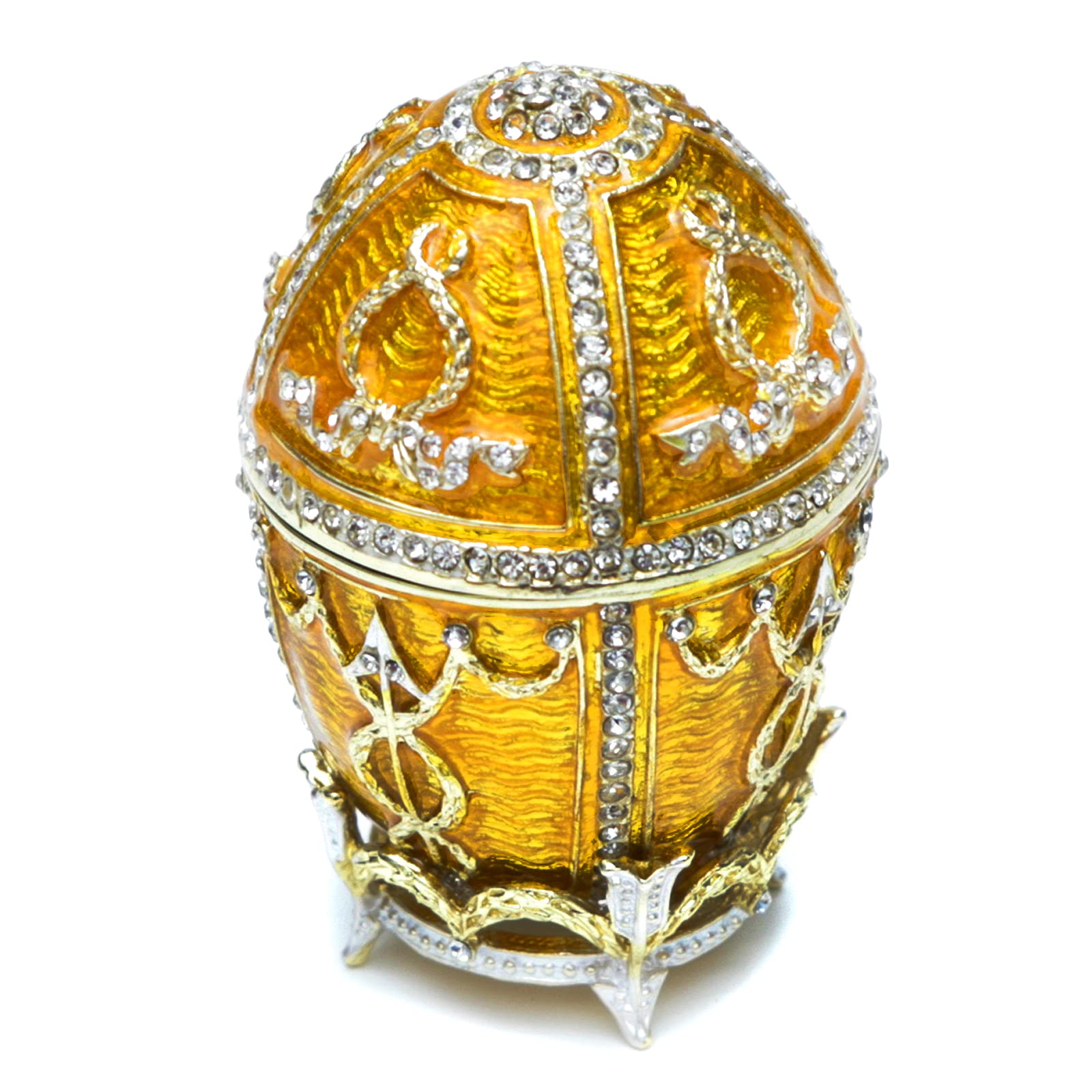 brillibrum-schmuck-ei-rot-xl-vergoldete-schmuckschatulle-emaille-10-x-6-cm image 3