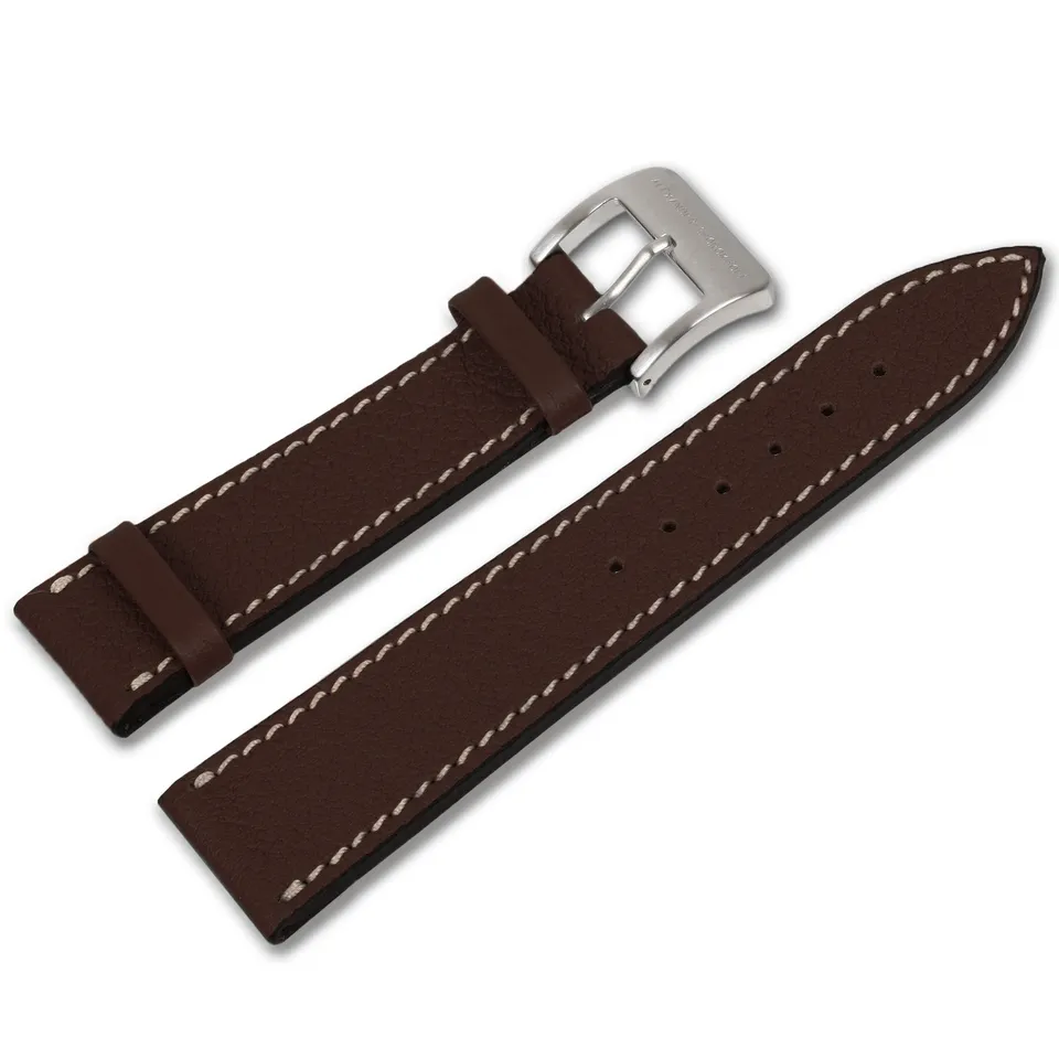 alexander-shorokhoff-lederband-kalbsleder-dunkelbraun-20-22-mm image 1
