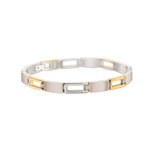 boccia-03034-02-titan-armband-bicolor-20-cm image 1