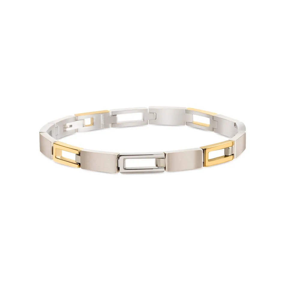 boccia-03034-02-titan-armband-bicolor-20-cm image 1