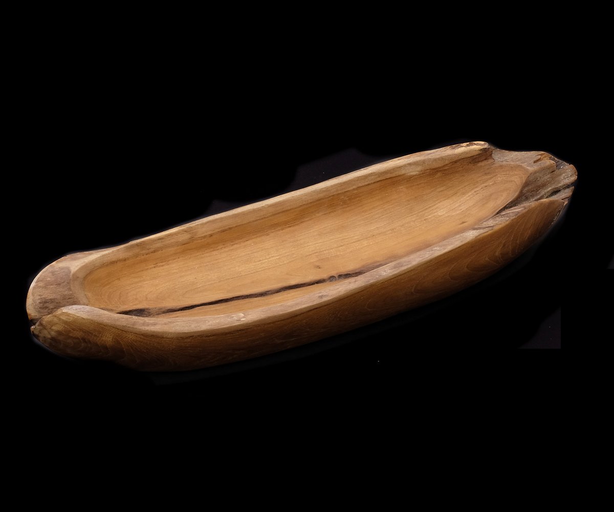 brillibrum-dekoschale-teakholz-50-55-cm-holzschale-natur-unbehandelt image 7
