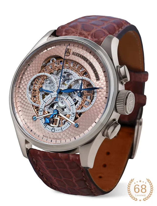 alexander-shorokhoff-chrono-regulator-skeleton-chronograph image 1