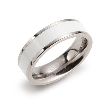 boccia-0123-06-titanring-6mm-mit-wei-em-emaille-inlay image 1