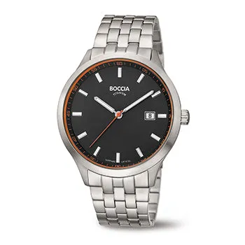 boccia-3614-03-titanium-herrenuhr-41-2-mm-grau-orange-saphirglas image 1