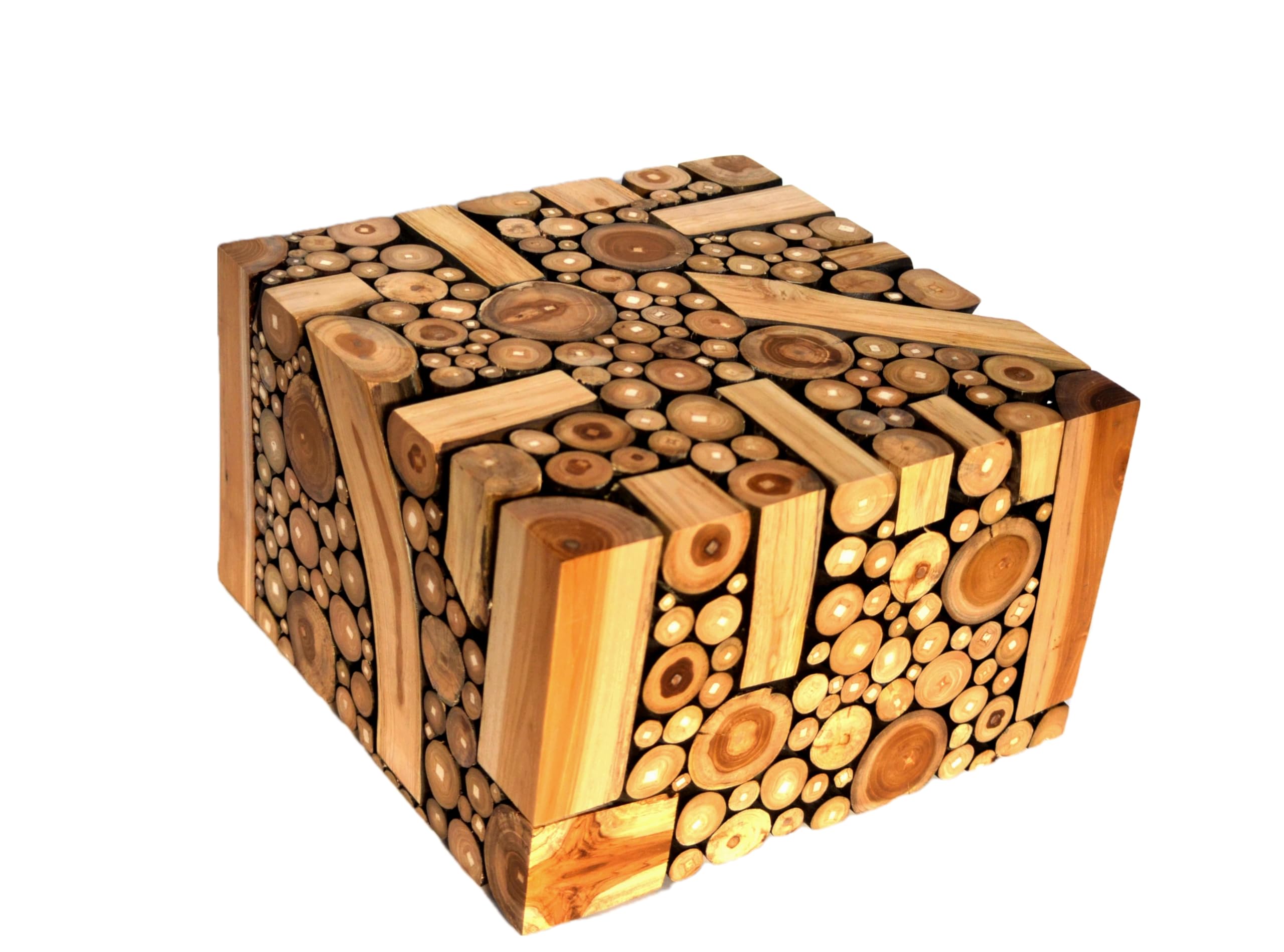 brillibrum-teakholzhocker-25x30x30-cm-massiver-sitz-beistelltisch-teak-wood-stoo image 8