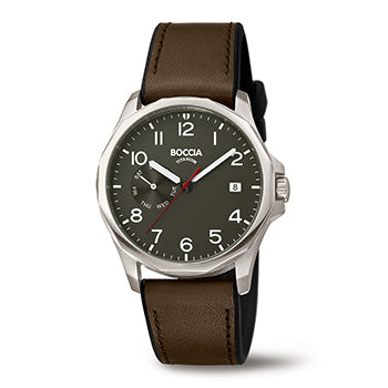 boccia-3644-01-titan-herren-uhr-braun-40-mm-tag-datum image 1