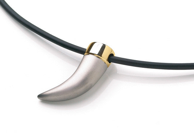 boccia-0735-02-titanium-anh-nger-horn-bicolor image 2