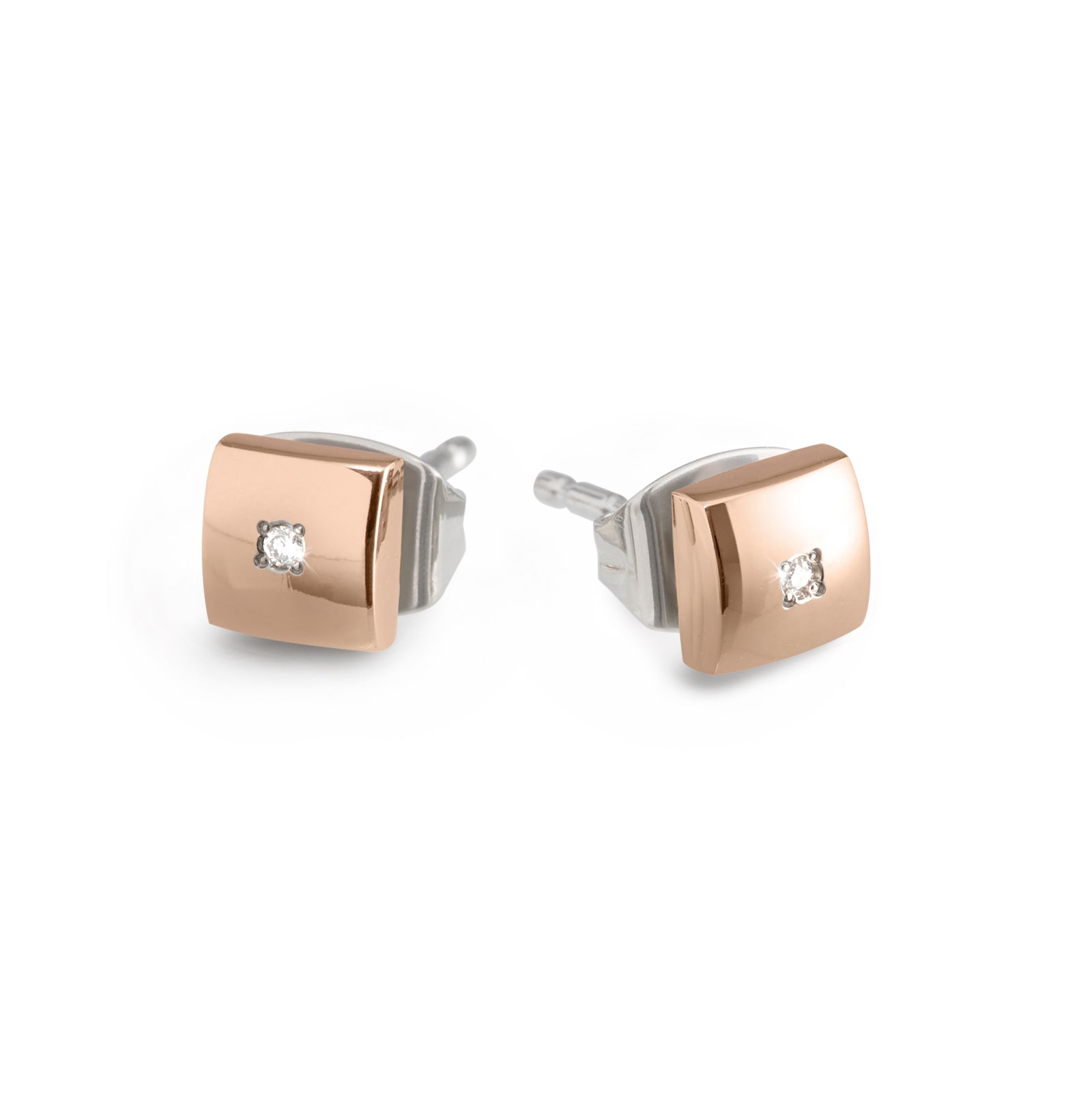 boccia-titanium-ohrstecker-05050-04-ros-gold-diamant-5mm image 1