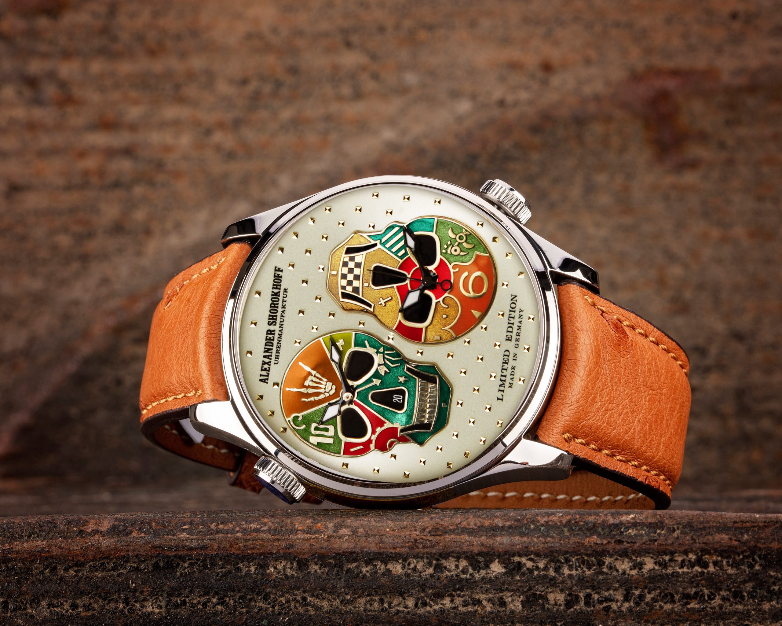 alexander-shorokhoff-los-craneos-2-frida-kahlo-uhr image 4