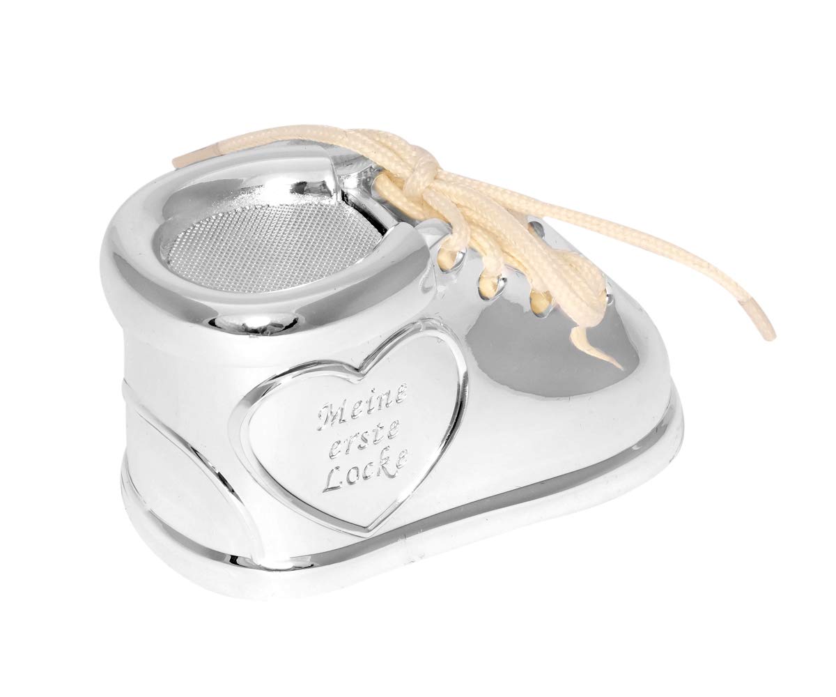 brillibrum-2er-geschenk-set-milchzahndose-lockendose-schuh-versilbert image 6