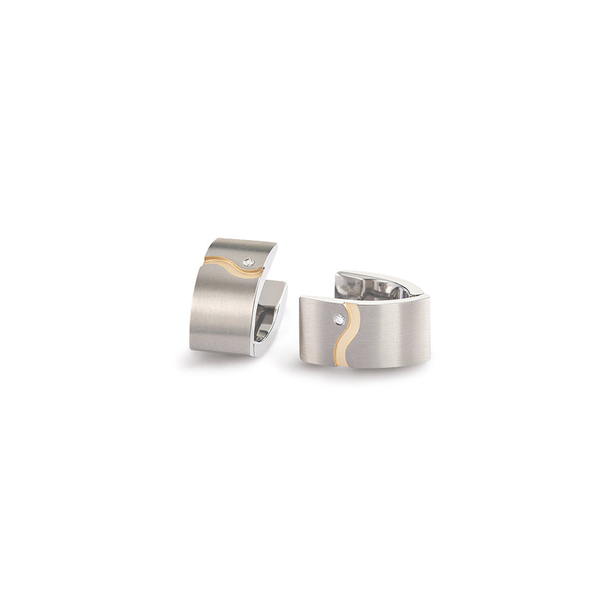 boccia-05031-04-titan-ohrringe-gold-swirl-diamant-8-x-15-5-mm image 2