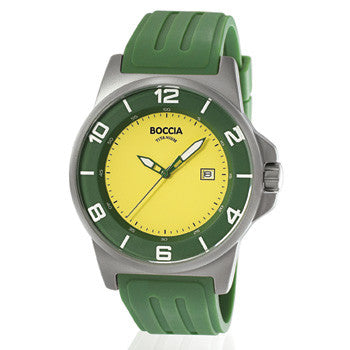 boccia-id-titanium-3535-31-herrenuhr-gelb-gr-n-45mm image 1