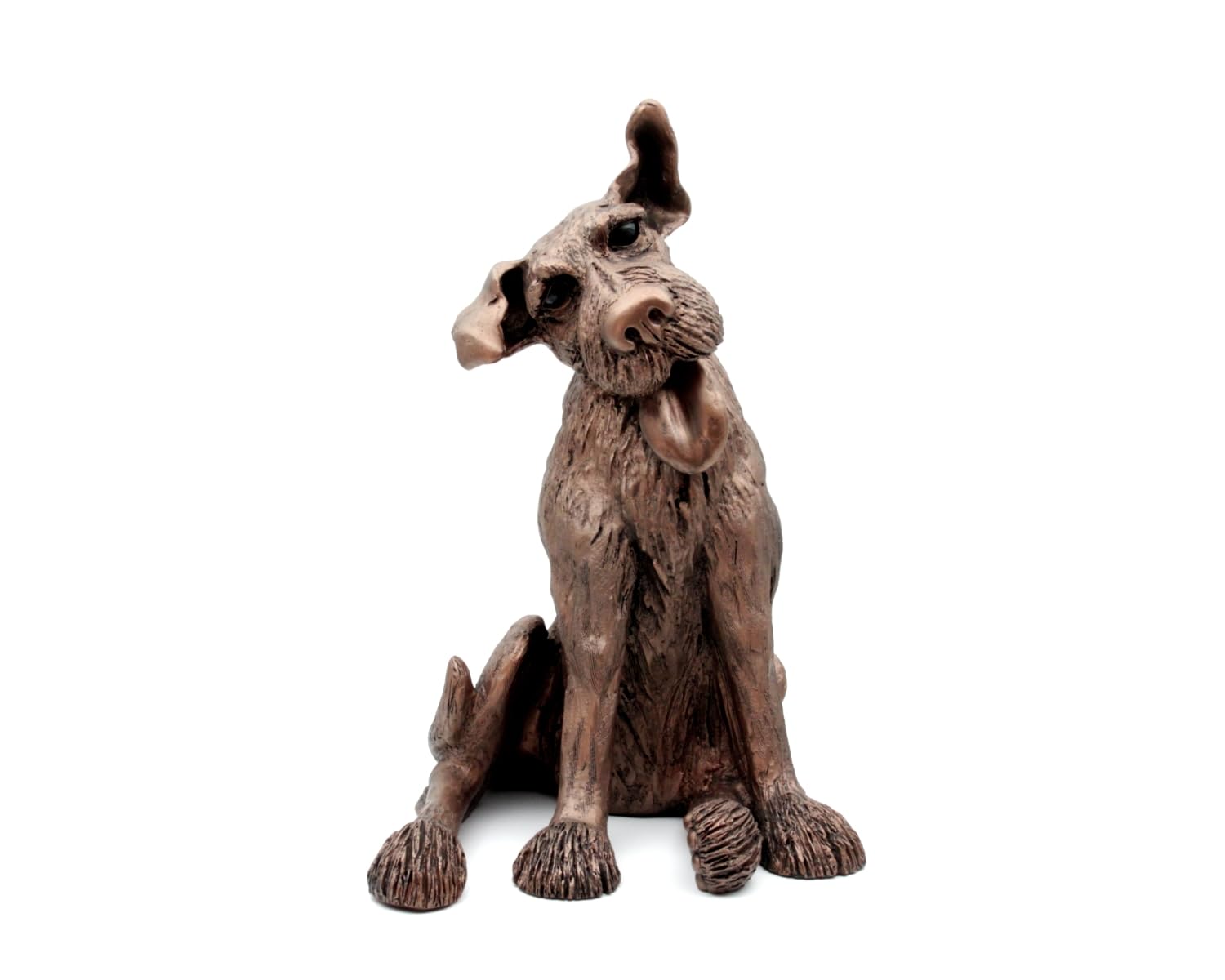 brillibrum-dekofigur-hund-cocker-spaniel-gro-handmade-kunstharz-bronze-29-cm image 8