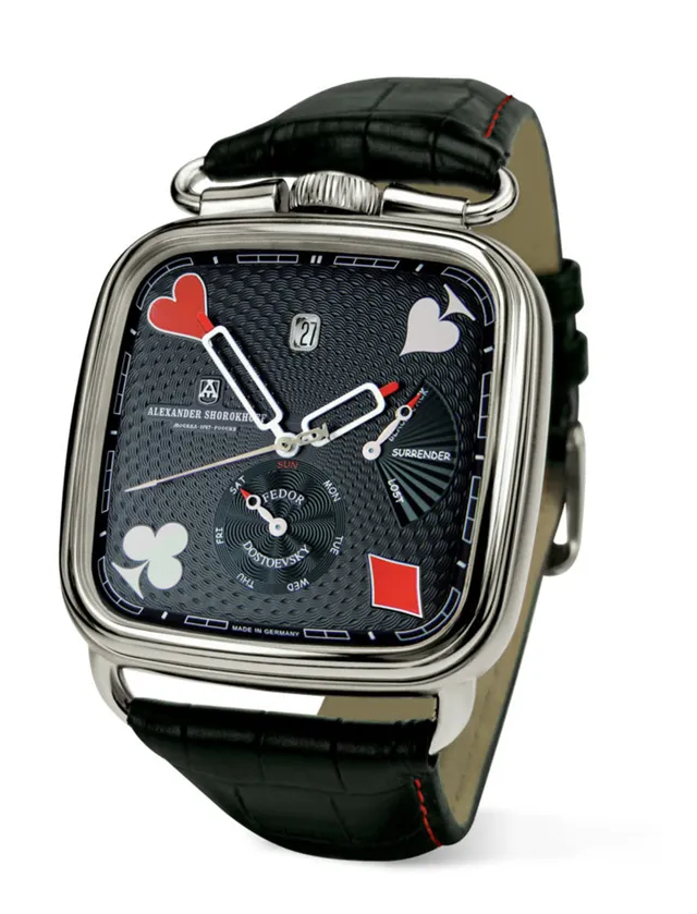 alexander-shorokhoff-fedor-dostoevsky-automatik-herrenuhr-black-jack image 1