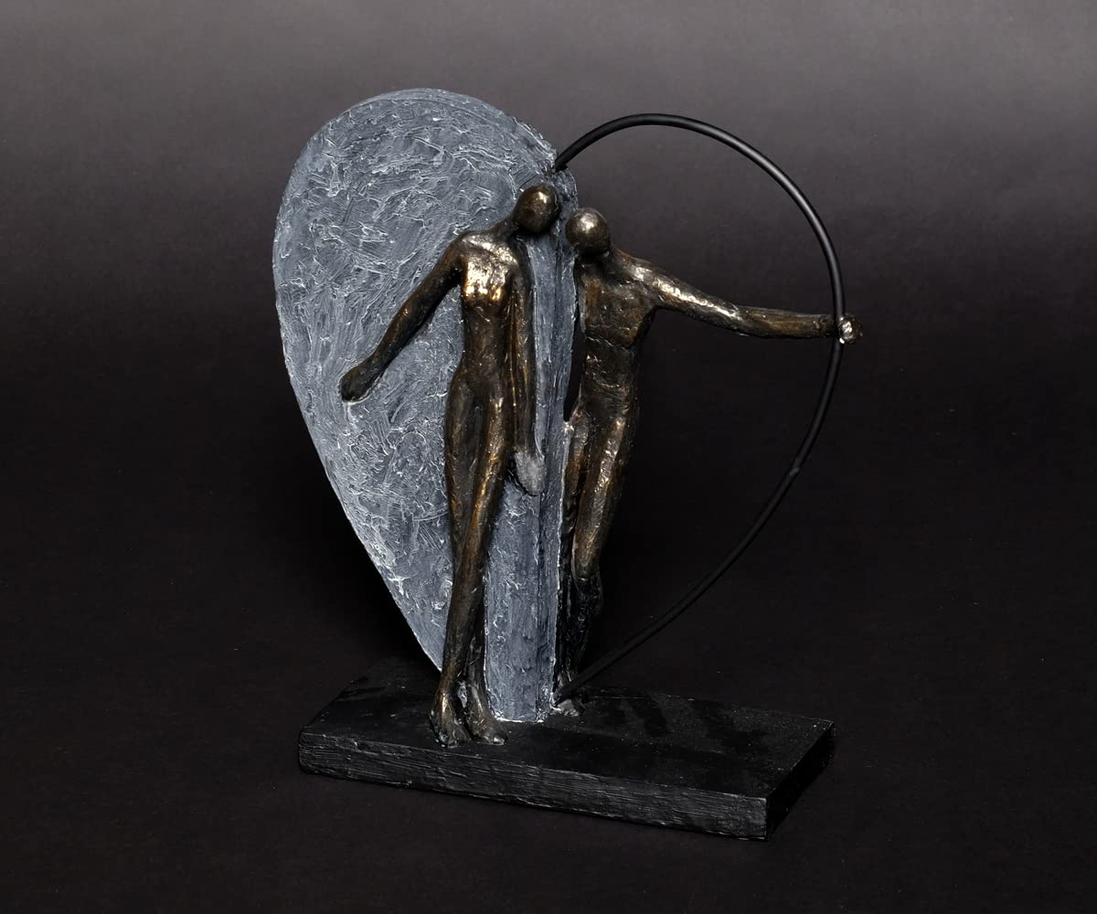 brillibrum-herz-skulptur-variante-1-bronze-aus-polyresin-liebespaar-31-cm image 5