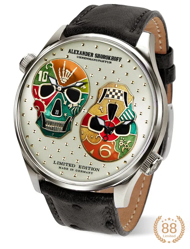 alexander-shorokhoff-los-craneos-2-frida-kahlo-uhr image 1