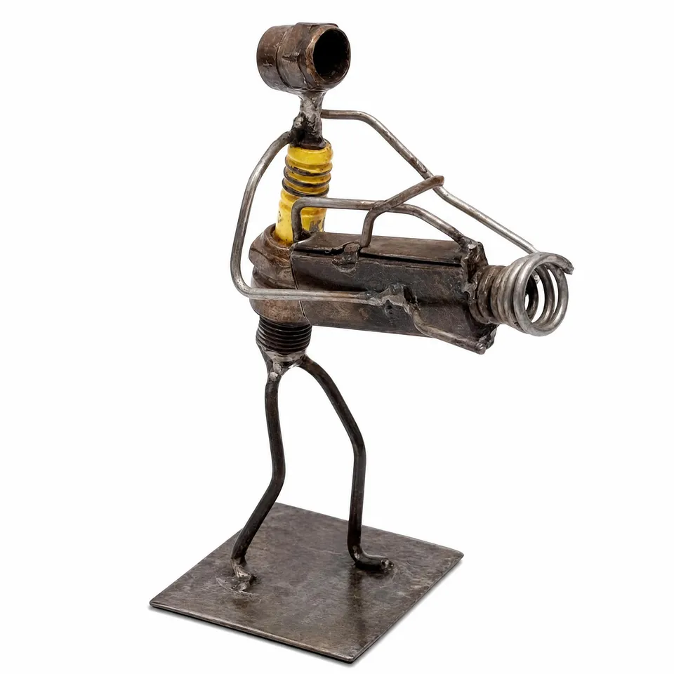 brillibrum-z-ndkerzen-figur-metallm-nnchen-kamera-2-handmade-14x7x11-cm image 1