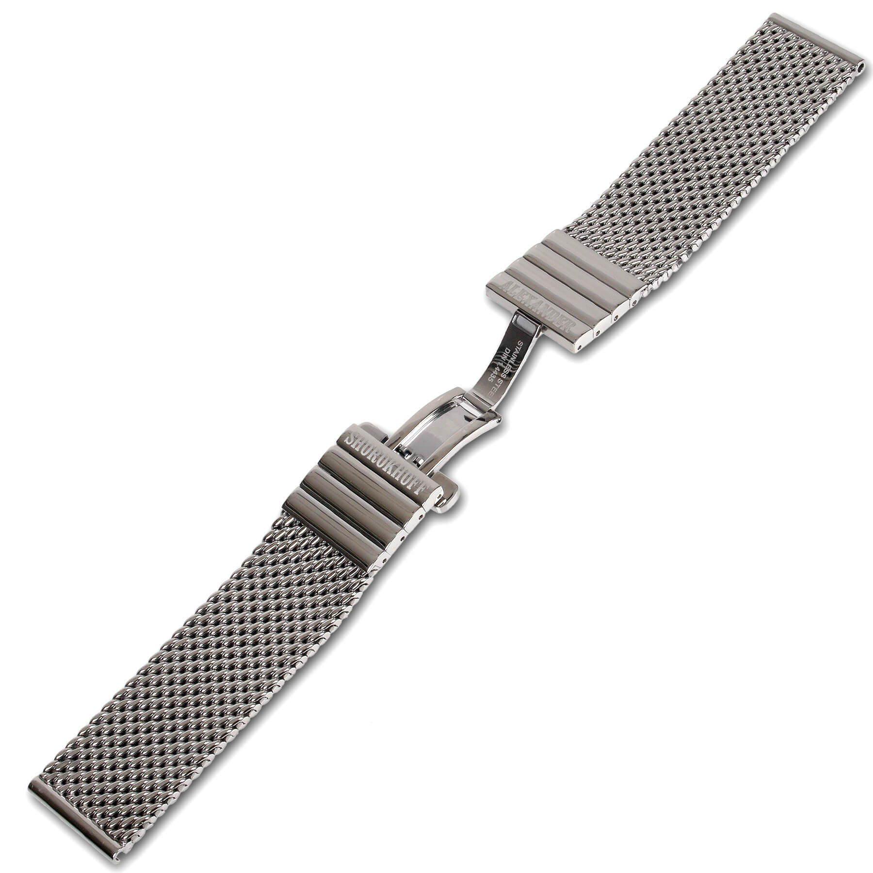 alexander-shorokhoff-milanaiseband-edelstahl-20mm-22mm image 2