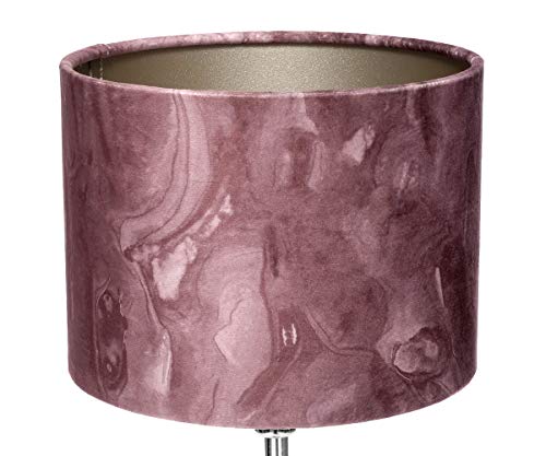 brillibrum-tischleuchte-altrosa-velours-marble-e27-rechteckiger-fu image 8