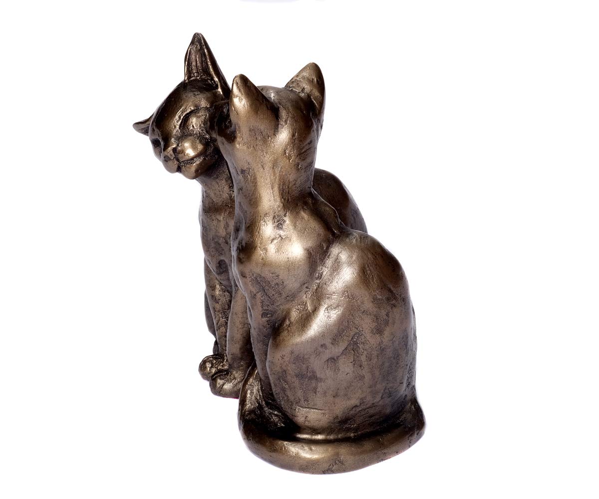 brillibrum-design-figur-katze-katzenpaar-bronze-kunstharz-variante-2 image 4