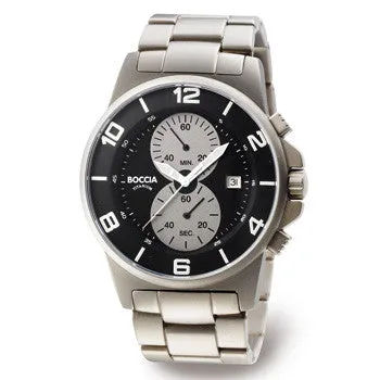 boccia-id-3777-03-titan-herren-chronograph-45mm-schwarz image 1