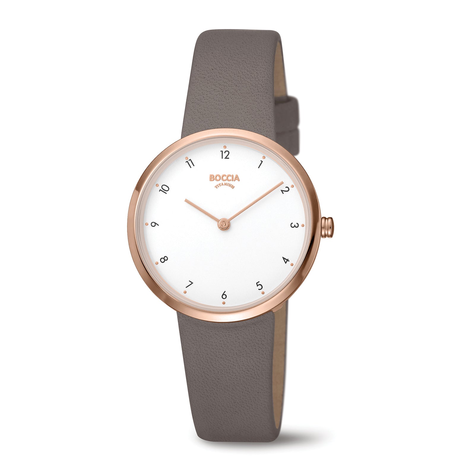 boccia-3315-03-damen-titan-uhr-ros-gold-wei-grau image 1