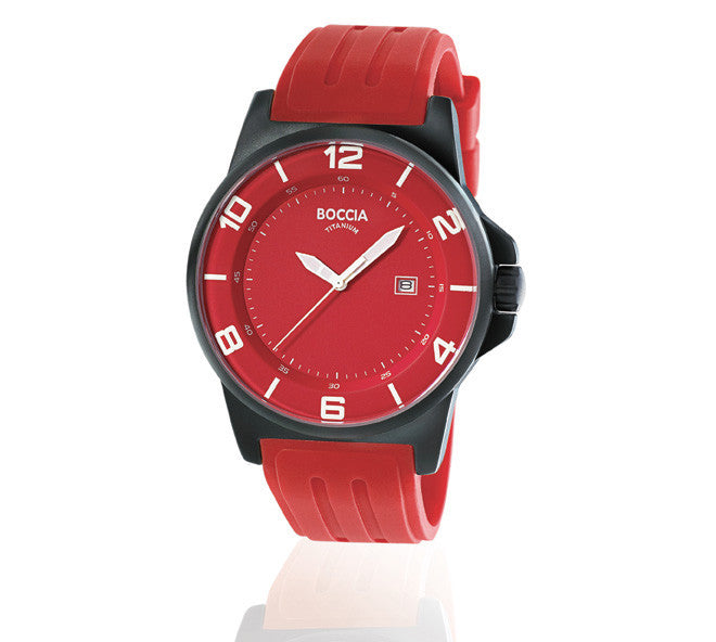 boccia-3535-52-herren-titan-uhr-id-rot-schwarz-45-mm-datum image 2