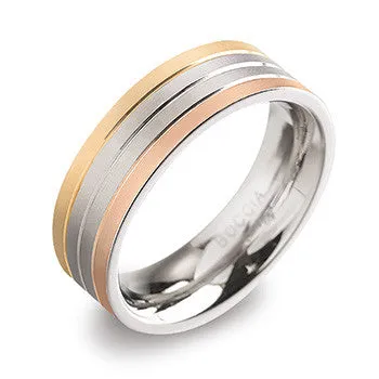 boccia-titanium-ring-0135-03-bicolor-ros-gelb-5-5mm image 1